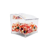 Clear Airtight Scoop Bin